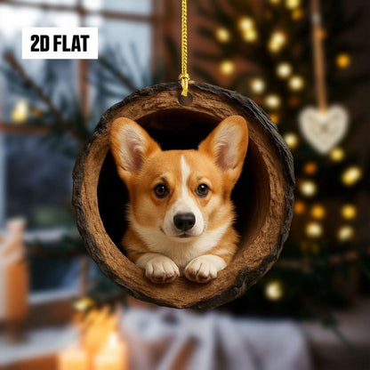 Corgi - Animal Christmas Ornament CH110