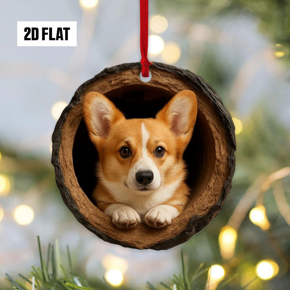 Corgi - Animal Christmas Ornament CH110