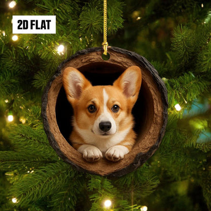 Corgi - Animal Christmas Ornament CH110