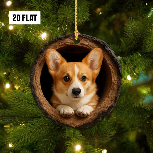 Corgi - Animal Christmas Ornament CH110