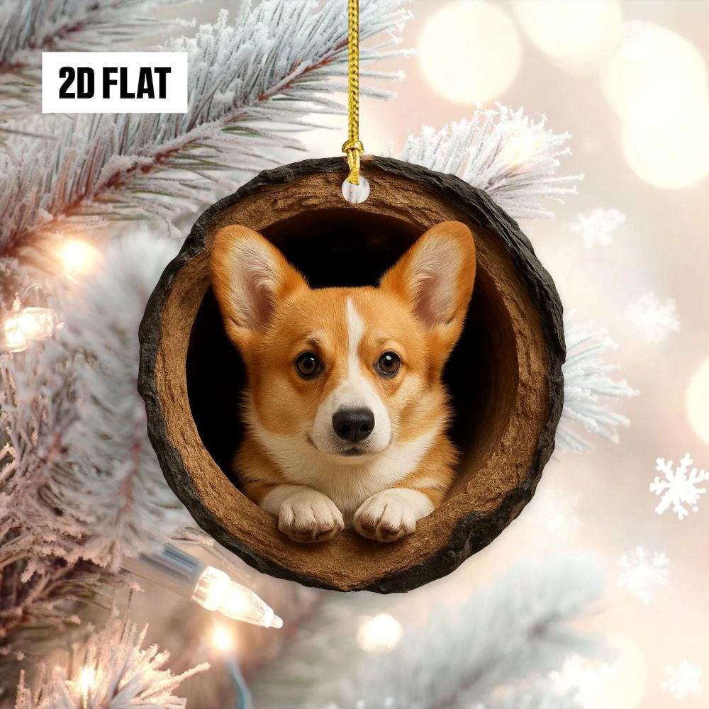Corgi - Animal Christmas Ornament CH110
