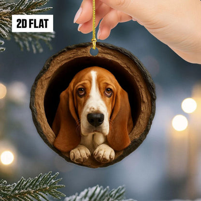 Basset Hound - Animal Christmas Ornament CH111