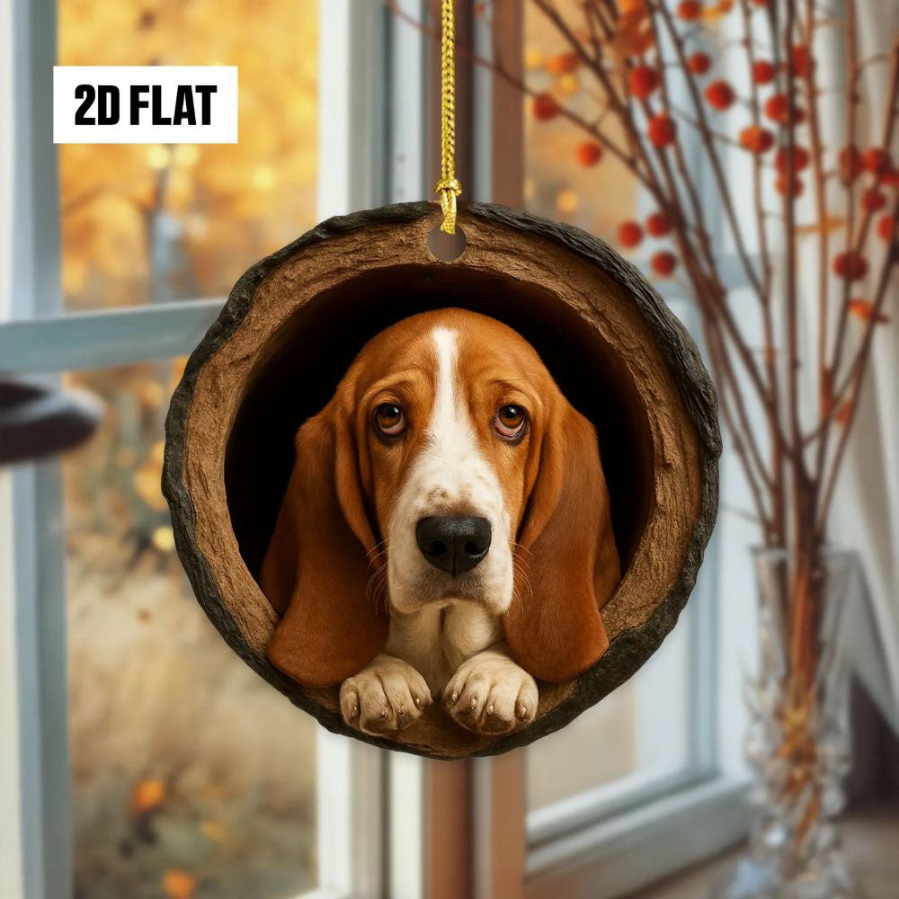 Basset Hound - Animal Christmas Ornament CH111