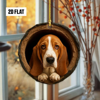 Basset Hound - Animal Christmas Ornament CH111