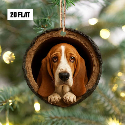 Basset Hound - Animal Christmas Ornament CH111
