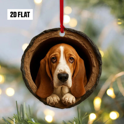 Basset Hound - Animal Christmas Ornament CH111