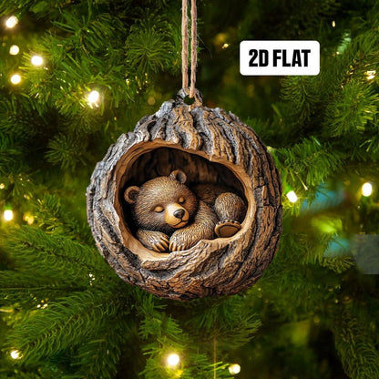 Bear- Animal Christmas Ornament CH112