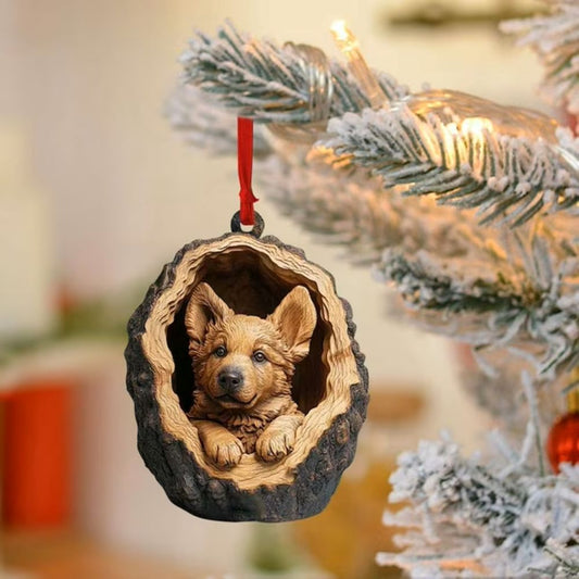 German Shepherd - Animal Christmas Ornament CH114