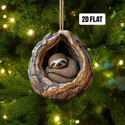 Sloth - Animal Christmas Ornament CH115
