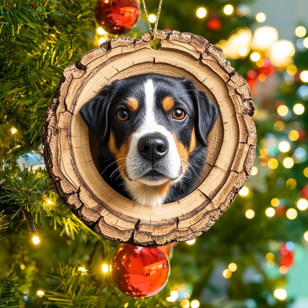 Bernese Mountain Dog - Animal Christmas Ornament CH119