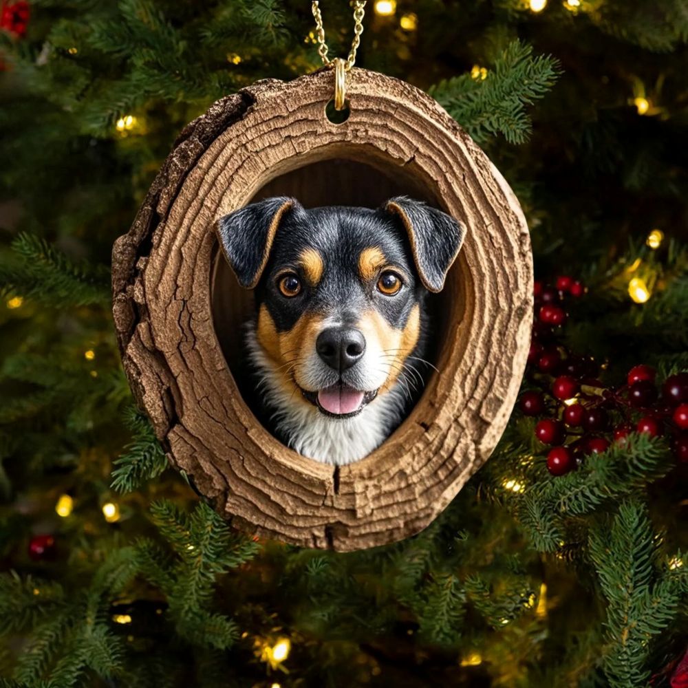 Cute Dog - Animal Christmas Ornament CH120