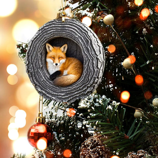 Fox - Animal Christmas Ornament CH125