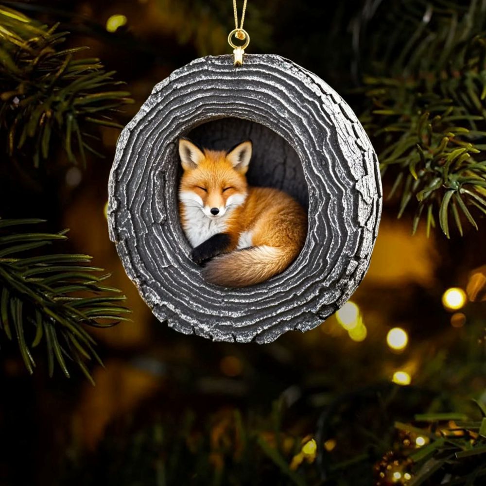 Fox - Animal Christmas Ornament CH125