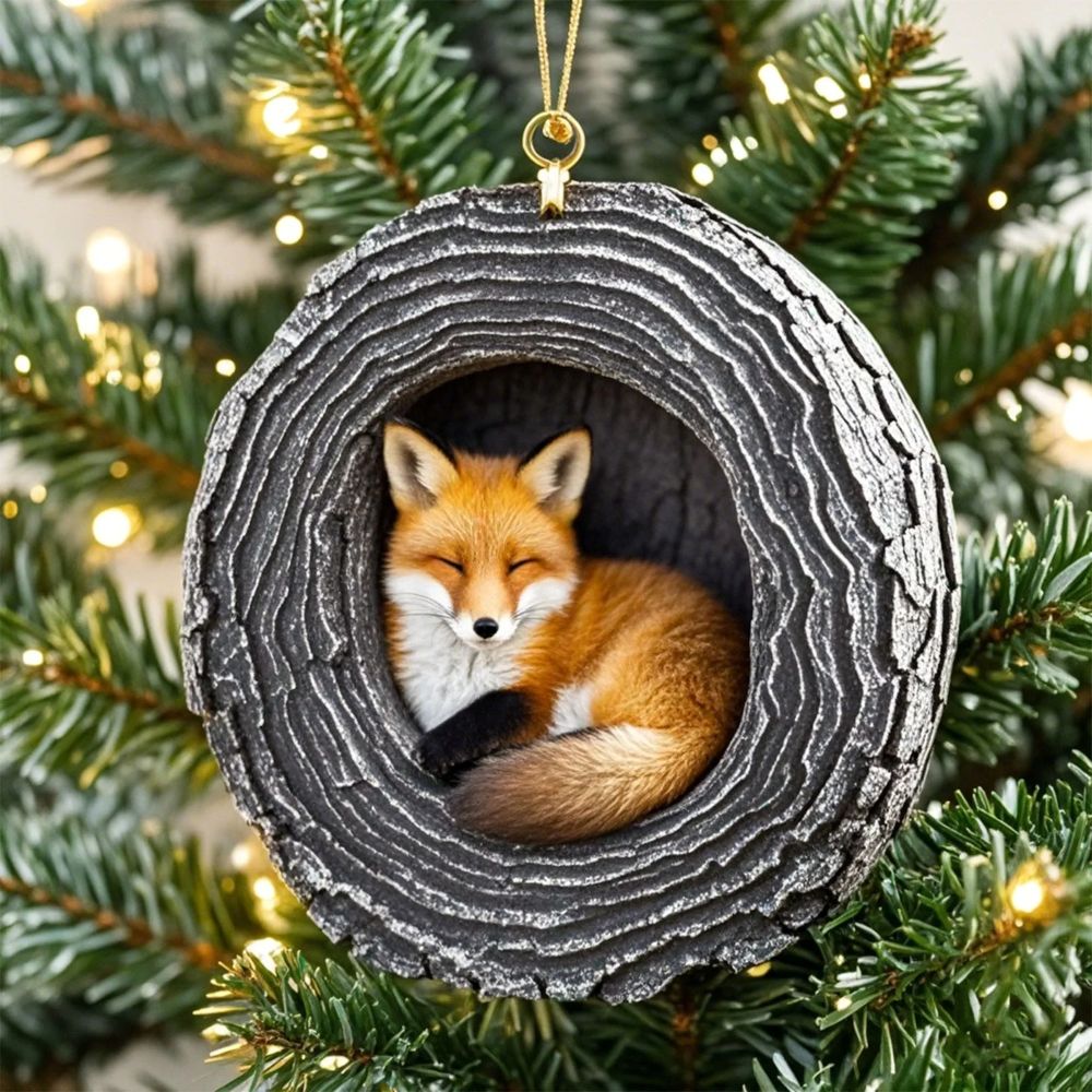 Fox - Animal Christmas Ornament CH125