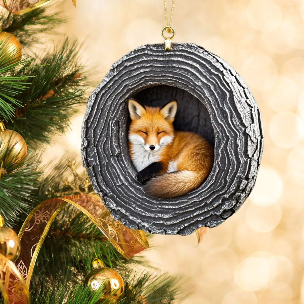 Fox - Animal Christmas Ornament CH125