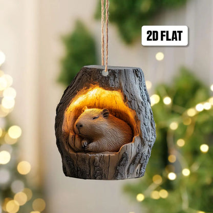 Capybara - Animal Christmas Ornament CH126