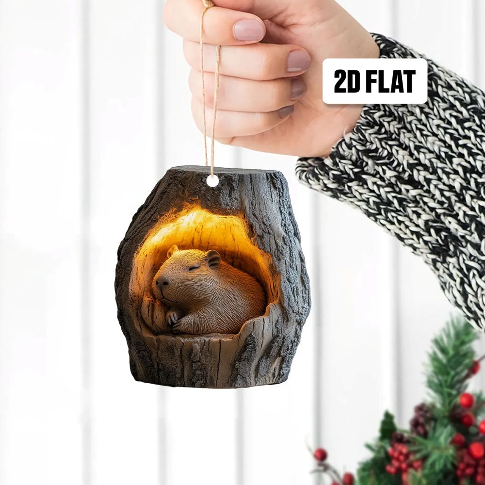 Capybara - Animal Christmas Ornament CH126