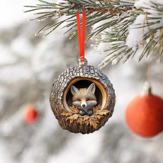Fox - Animal Christmas Ornament CH127