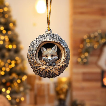 Fox - Animal Christmas Ornament CH127