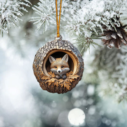 Fox - Animal Christmas Ornament CH127