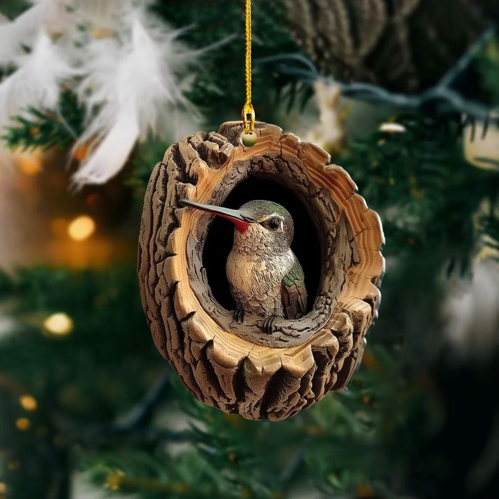 Hummingbird - Animal Christmas Ornament CH129