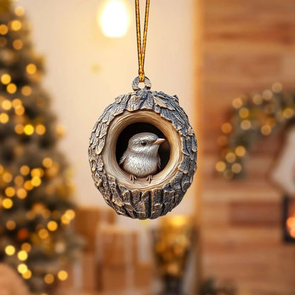 Cuckoo - Animal Christmas Ornament CH136
