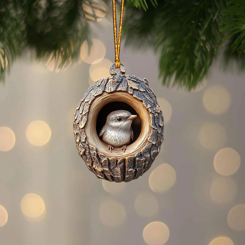 Cuckoo - Animal Christmas Ornament CH136