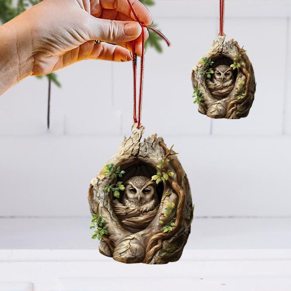 Owl - Animal Christmas Ornament CH138