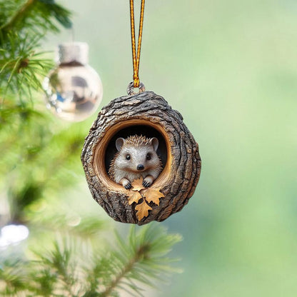 Hedgehog - Animal Christmas Ornament CH139