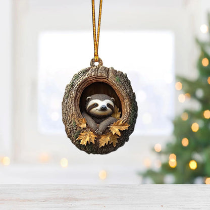Sloth - Animal Christmas Ornament CH141