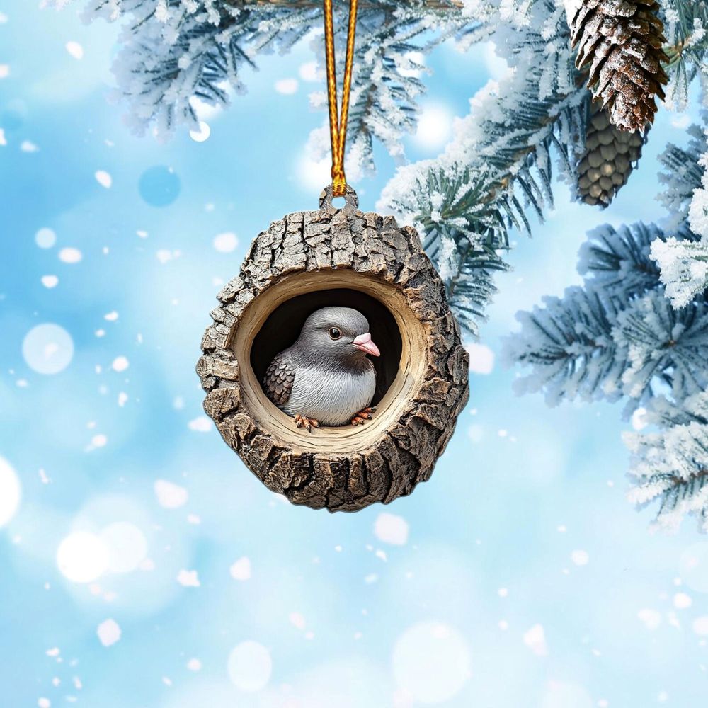 Pigeon - Animal Christmas Ornament CH144