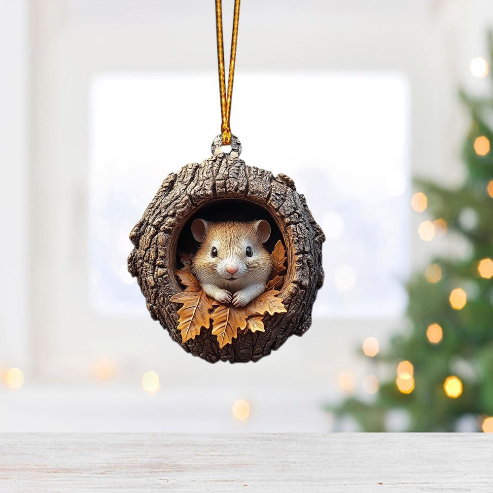 Hamster - Animal Christmas Ornament CH145