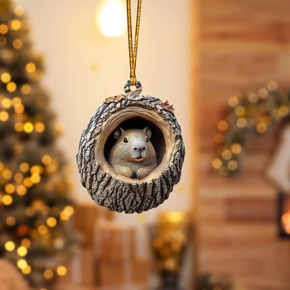 Capybara - Animal Christmas Ornament CH148