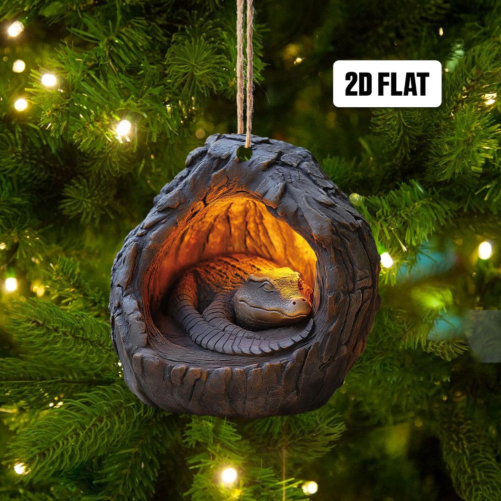 Crocodile - Animal Christmas Ornament CH149