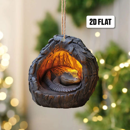 Crocodile - Animal Christmas Ornament CH149