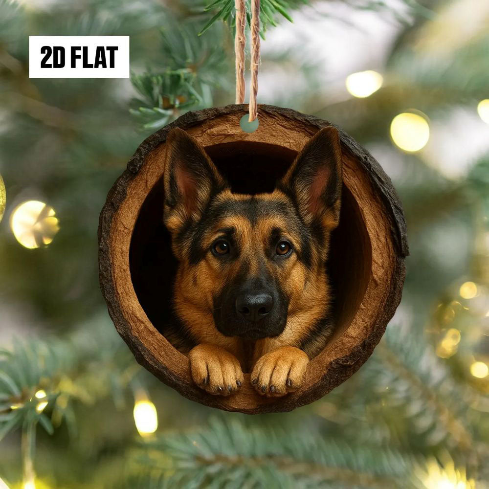 German Shepherd - Animal Christmas Ornament CH150