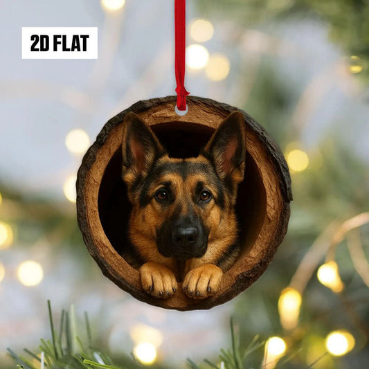 German Shepherd - Animal Christmas Ornament CH150