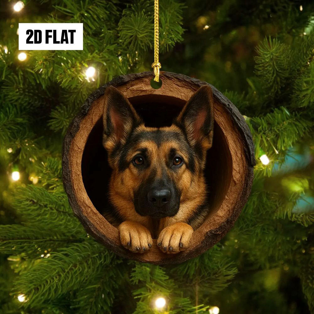 German Shepherd - Animal Christmas Ornament CH150