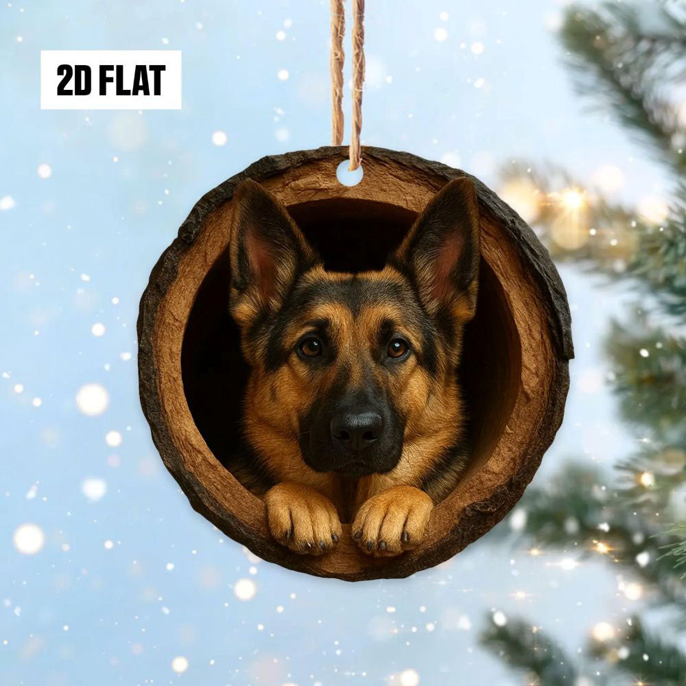 German Shepherd - Animal Christmas Ornament CH150