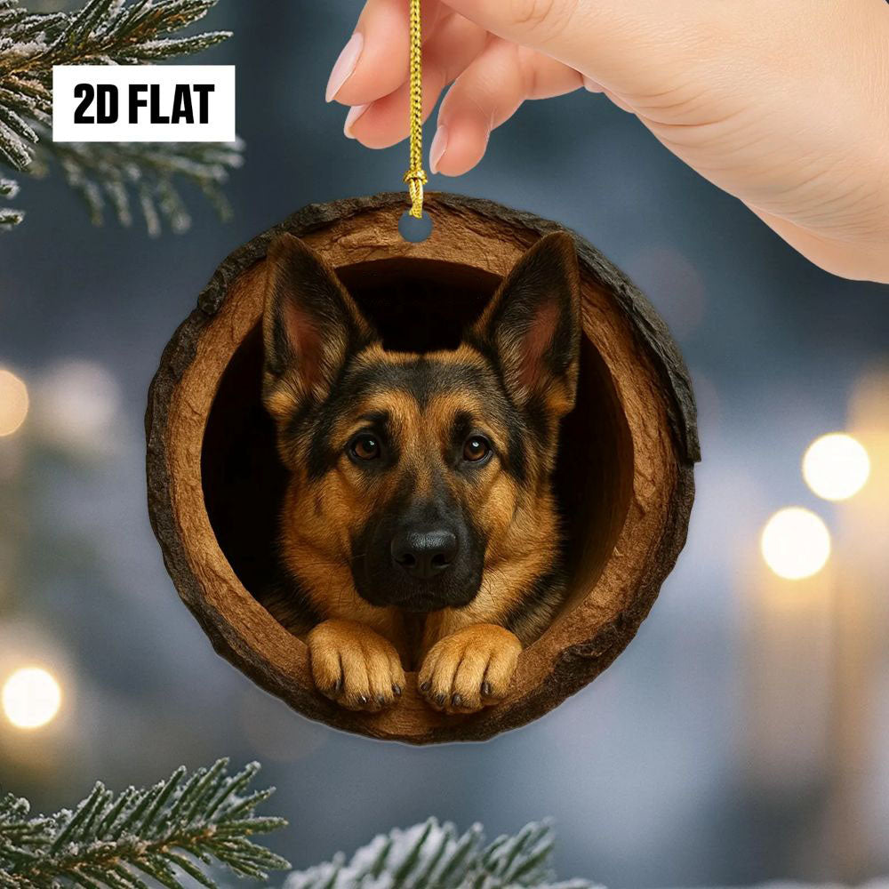German Shepherd - Animal Christmas Ornament CH150