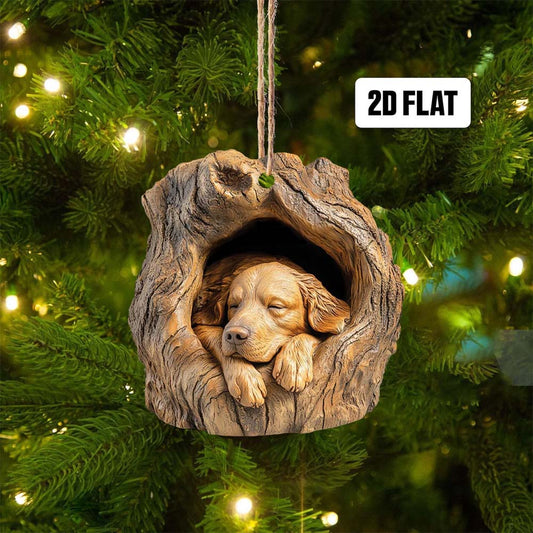 Golden Retriever - Animal Christmas Ornament CH152