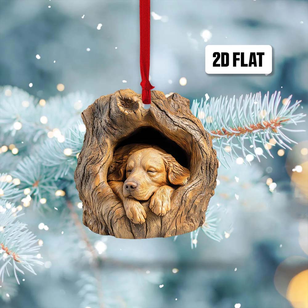 Golden Retriever - Animal Christmas Ornament CH152