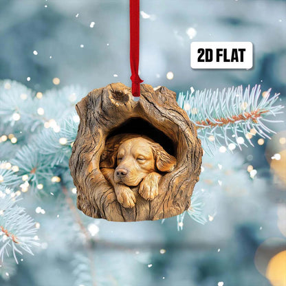 Golden Retriever - Animal Christmas Ornament CH152