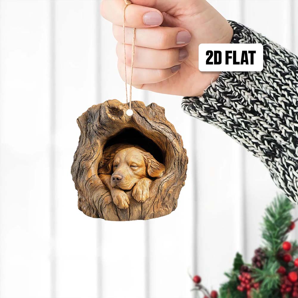 Golden Retriever - Animal Christmas Ornament CH152