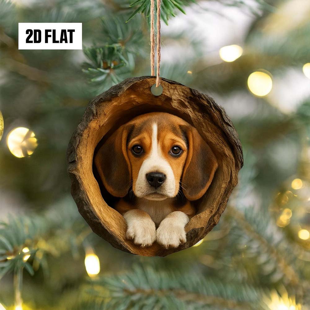 Beagle - Animal Christmas Ornament CH153