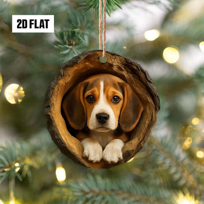 Beagle - Animal Christmas Ornament CH153