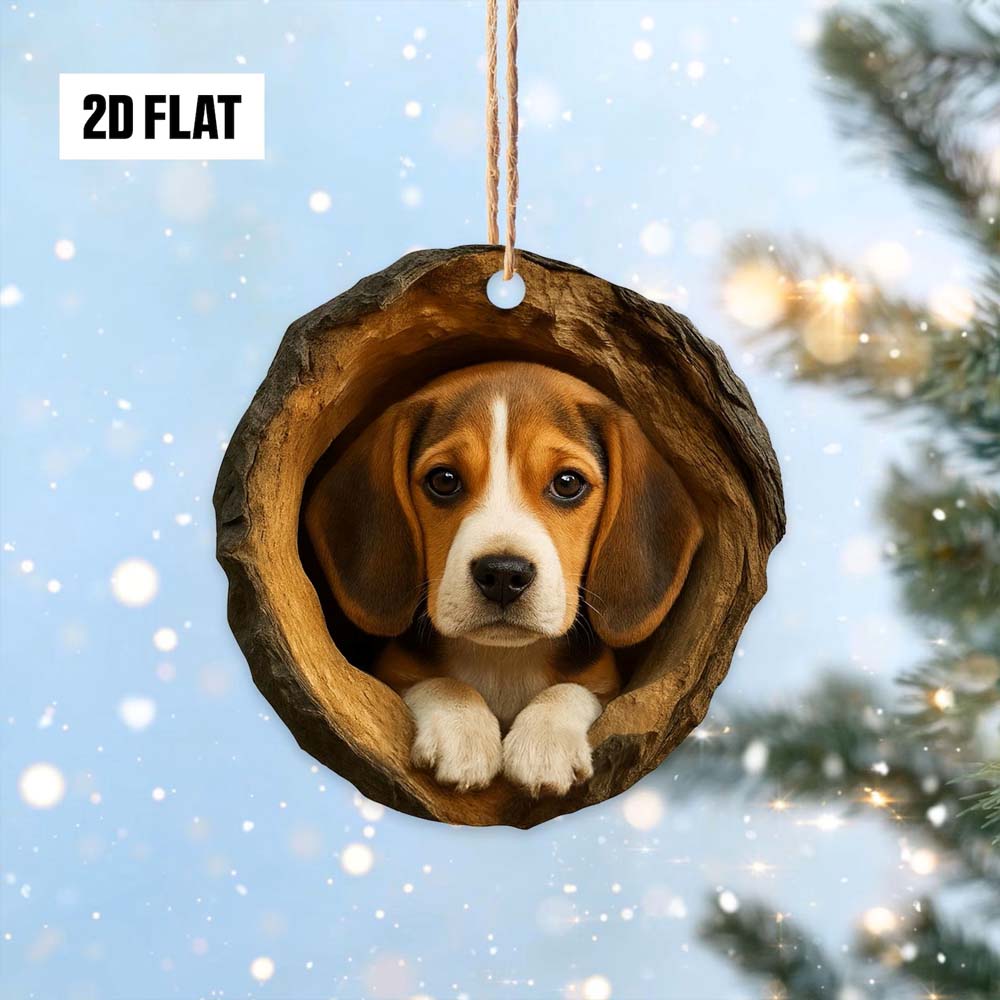 Beagle - Animal Christmas Ornament CH153