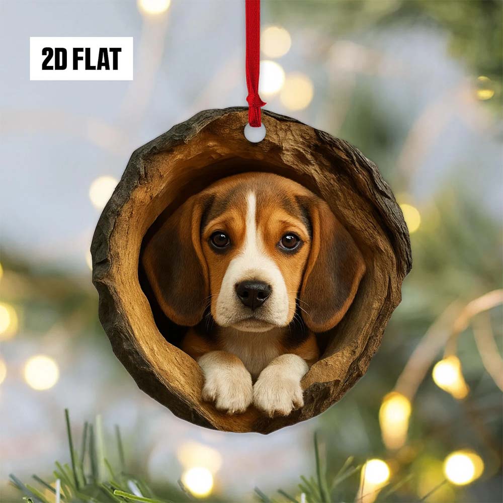 Beagle - Animal Christmas Ornament CH153