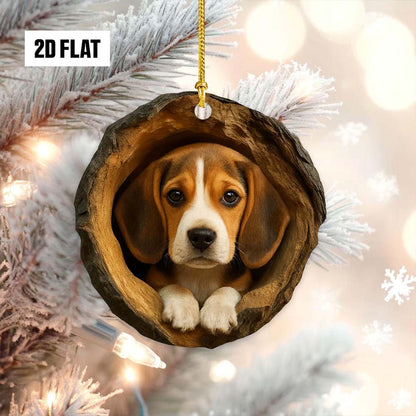 Beagle - Animal Christmas Ornament CH153