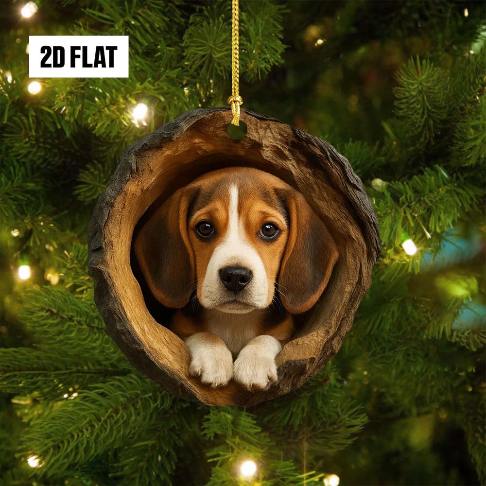 Beagle - Animal Christmas Ornament CH153